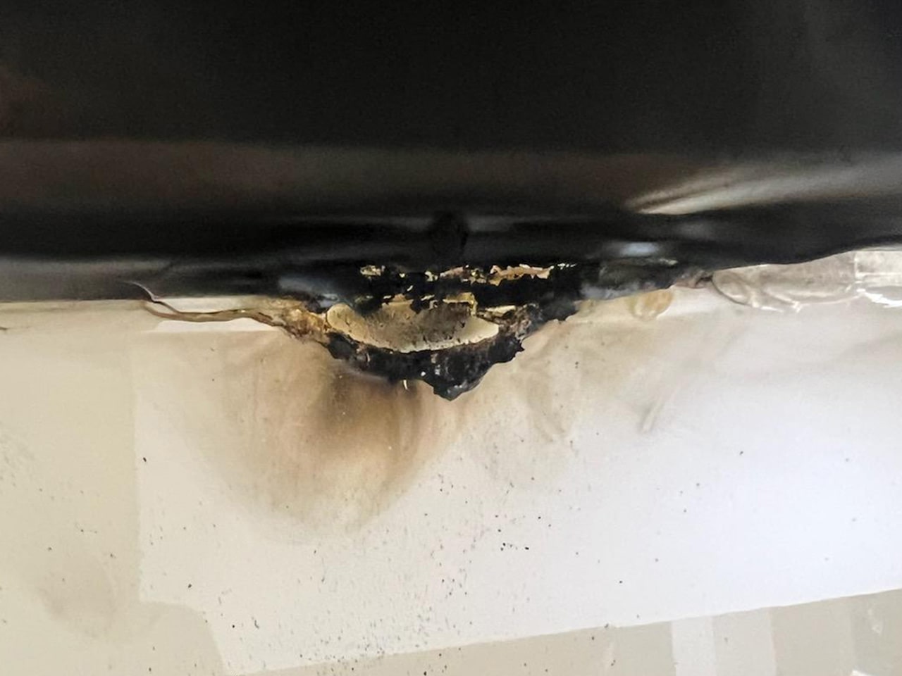 Burned and bubbled generic film